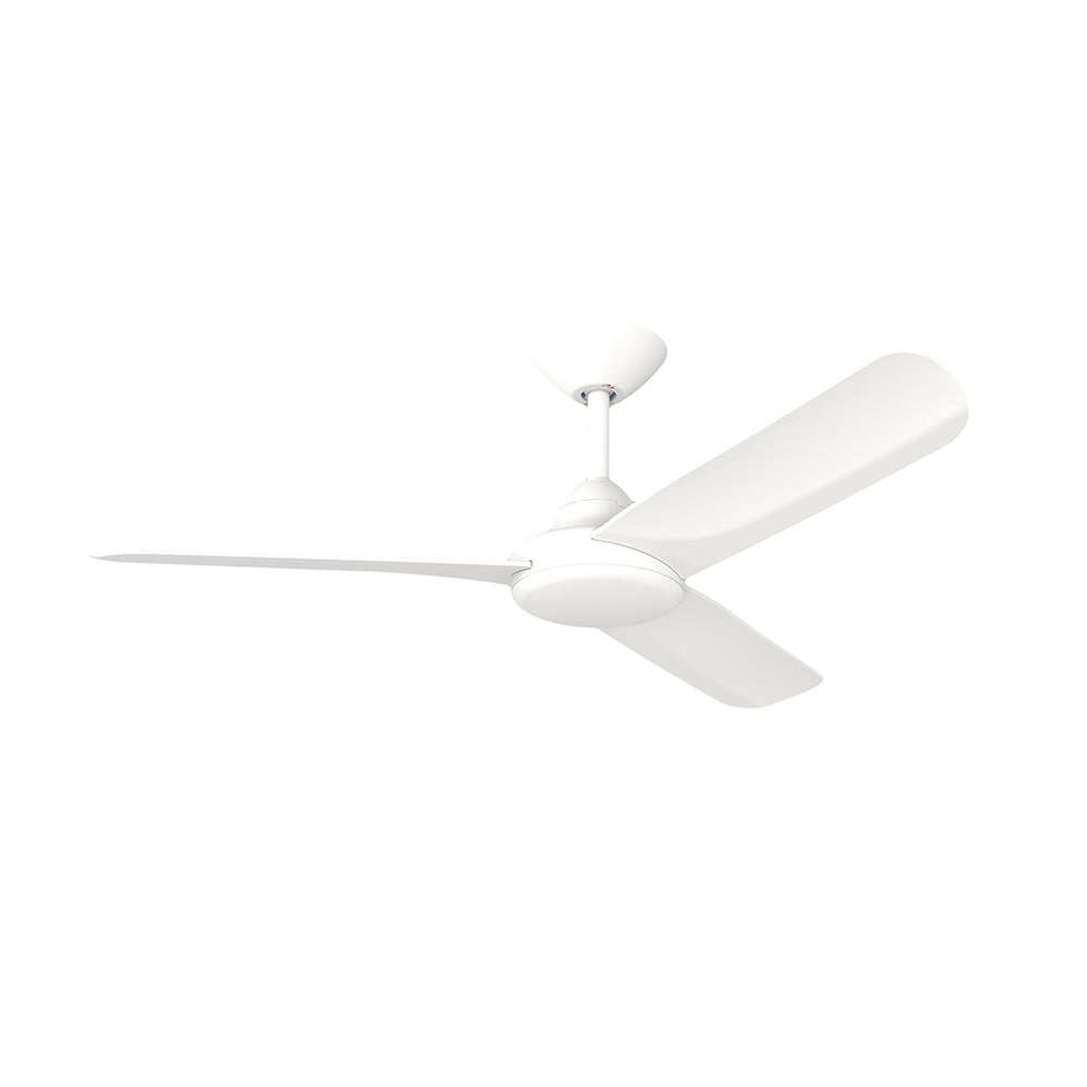 X-Over Ceiling Fan 48" 3 Blades Matt White With Wall Controll